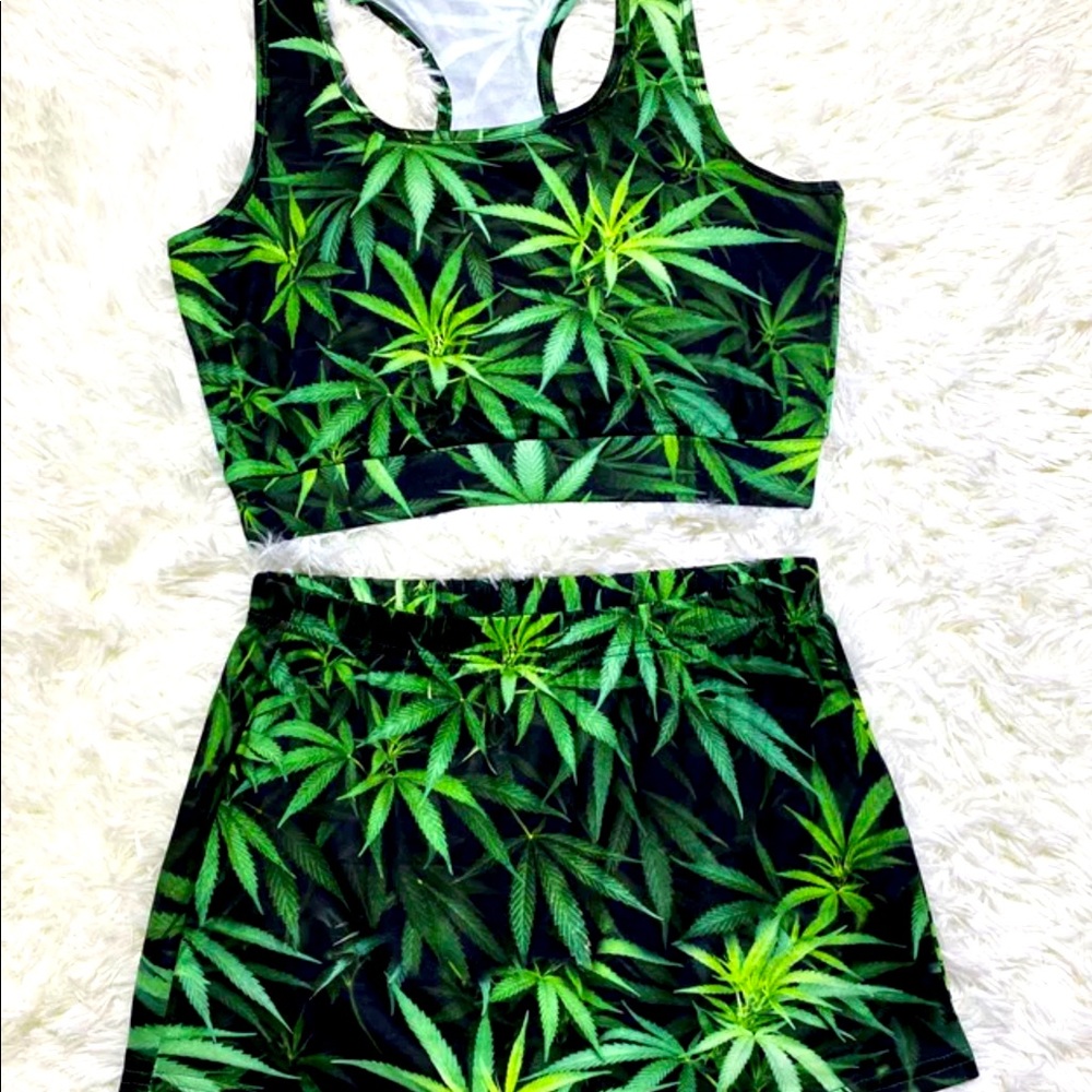 Leaf Short Set